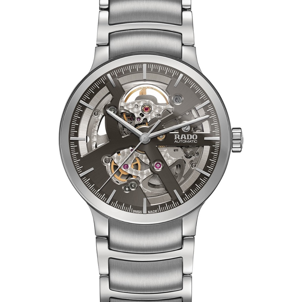 Rado Men's Swiss Centrix Automatic Skeleton Watch - Picture 8 of 8
